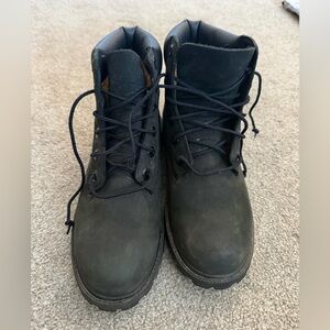 Timberland Men's Dark Leather Boots